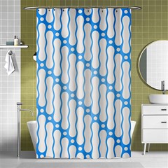 Batik Pattern Shower Curtain 48  X 72  (small)  by Simbadda