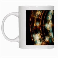 Science Fiction Energy Background White Mugs by Simbadda