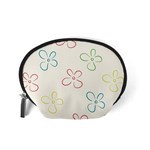 Flower Background Nature Floral Accessory Pouches (Small)  Back