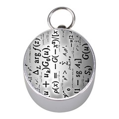 Science Formulas Mini Silver Compasses by Simbadda