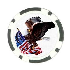 Independence Day United States Poker Chip Card Guard by Simbadda