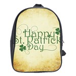 Irish St Patrick S Day Ireland School Bags (XL)  Front