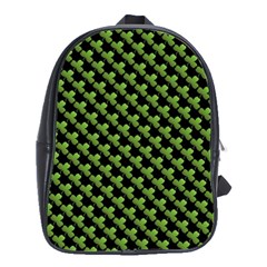 St Patrick S Day Background School Bags(large)  by Simbadda