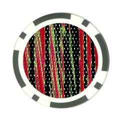 Alien Animal Skin Pattern Poker Chip Card Guard (10 Pack) by Simbadda