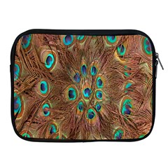 Peacock Pattern Background Apple Ipad 2/3/4 Zipper Cases by Simbadda