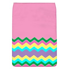 Easter Chevron Pattern Stripes Flap Covers (s)  by Amaryn4rt