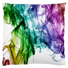 Colour Smoke Rainbow Color Design Standard Flano Cushion Case (one Side) by Amaryn4rt