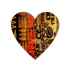 Graffiti Bottle Art Heart Magnet by Simbadda