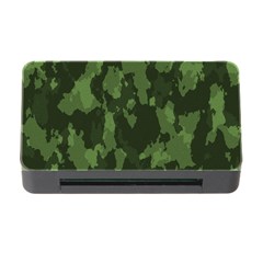 Camouflage Green Army Texture Memory Card Reader With Cf by Simbadda