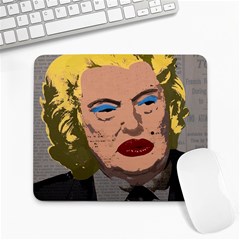 Happy Birthday Mr  President  Large Mousepads by Valentinaart