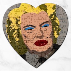 Happy Birthday Mr  President  Jigsaw Puzzle (heart) by Valentinaart