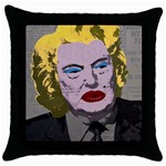 Happy Birthday Mr. President  Throw Pillow Case (Black) Front