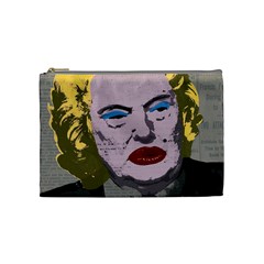 Happy Birthday Mr  President  Cosmetic Bag (medium)  by Valentinaart