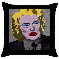 Happy Birthday Mr  President  Throw Pillow Case (black) by Valentinaart