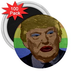 Donald Trump 3  Magnets (100 Pack) by Valentinaart