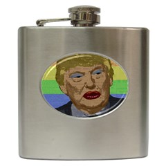 Donald Trump Hip Flask (6 Oz) by Valentinaart