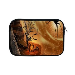 Digital Art Nature Spider Witch Spiderwebs Bricks Window Trees Fire Boiler Cliff Rock Apple Ipad Mini Zipper Cases by Simbadda