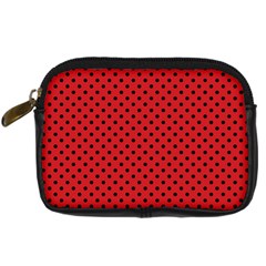 Polka Dots Digital Camera Cases by Valentinaart