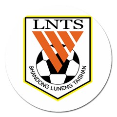 Shandong Luneng Taishan F C  Magnet 5  (round) by Valentinaart