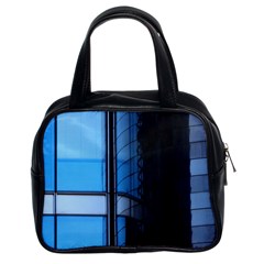 Modern Office Window Architecture Detail Classic Handbags (2 Sides) by Simbadda