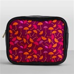 Umbrella Seamless Pattern Pink Lila Mini Toiletries Bags Front