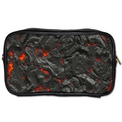 Volcanic Lava Background Effect Toiletries Bags by Simbadda