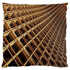 Construction Site Rusty Frames Making A Construction Site Abstract Standard Flano Cushion Case (two Sides) by Nexatart