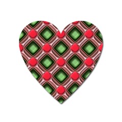 Gem Texture A Completely Seamless Tile Able Background Design Heart Magnet by Nexatart