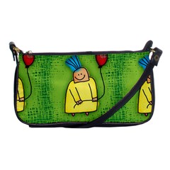 Party Kid A Completely Seamless Tile Able Design Shoulder Clutch Bags by Nexatart