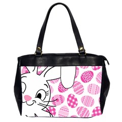 Easter Bunny  Office Handbags (2 Sides)  by Valentinaart