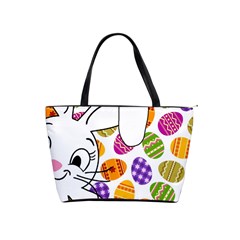 Easter Bunny  Shoulder Handbags by Valentinaart