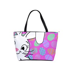 Easter Bunny  Shoulder Handbags by Valentinaart