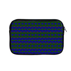 Split Diamond Blue Green Woven Fabric Apple Macbook Pro 13  Zipper Case by Mariart