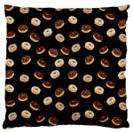 Donuts pattern Standard Flano Cushion Case (Two Sides) Front