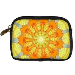 Sunshine Sunny Sun Abstract Yellow Digital Camera Cases by Nexatart