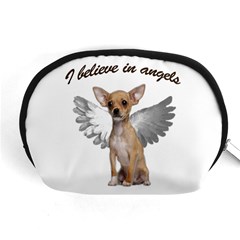 Angel Chihuahua Accessory Pouches (medium)  by Valentinaart