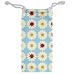 Ladybugs Pattern Jewelry Bag Back