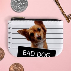 Bad Dog Mini Coin Purses by Valentinaart