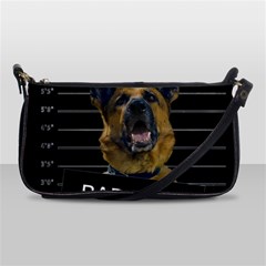 Bad Dog Shoulder Clutch Bags by Valentinaart