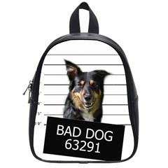 Bad Dog School Bags (small)  by Valentinaart