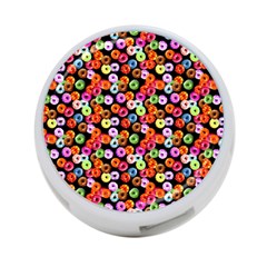 Colorful Yummy Donuts Pattern 4-port Usb Hub (one Side) by EDDArt