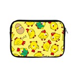 Animals Yellow Chicken Chicks Worm Green Apple MacBook Pro 15  Zipper Case Front