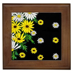 Floral Rhapsody Pt 3 Framed Tiles by dawnsiegler