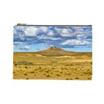 Patagonian Landscape Scene, Argentina Cosmetic Bag (Large)  Front