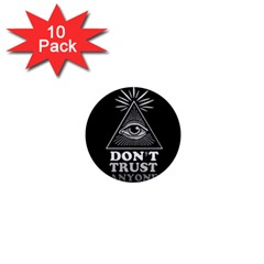 Illuminati 1  Mini Magnet (10 Pack)  by Valentinaart