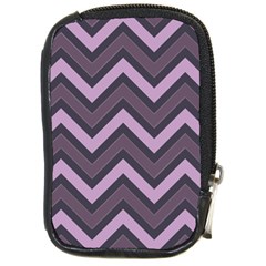 Zigzag Pattern Compact Camera Cases by Valentinaart