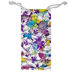 Lilac Lillys Jewelry Bag by designworld65