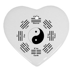 I Ching  Ornament (heart) by Valentinaart