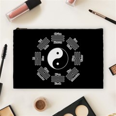 I Ching  Cosmetic Bag (large)  by Valentinaart