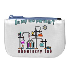 Chemistry Lab Large Coin Purse by Valentinaart